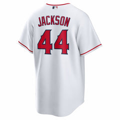 Reggie Jackson Los Angeles Angels Home Retired Player Replica Jersey White