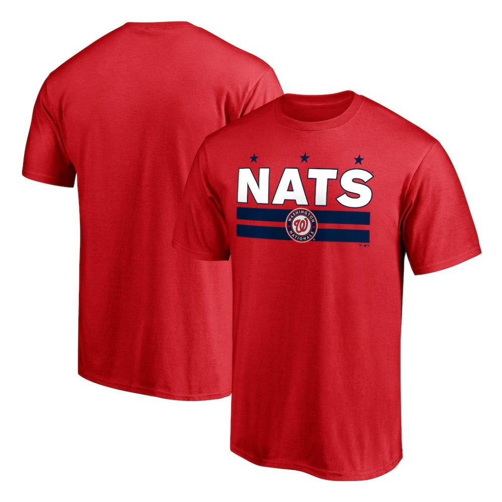 Washington Nationals Hometown Collection Nat Flag T-Shirt Red
