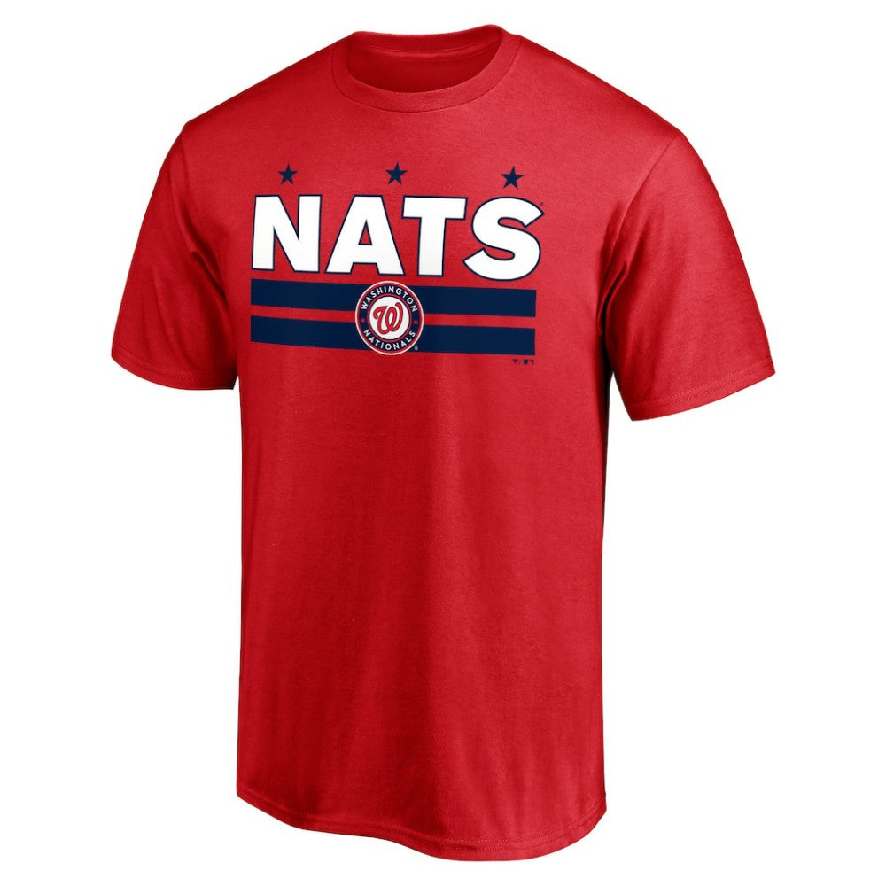 Washington Nationals Hometown Collection Nat Flag T-Shirt Red
