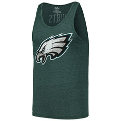 Jalen Hurts Philadelphia Eagles Majestic Threads Name & Number Tri-Blend Tank Top - Green online