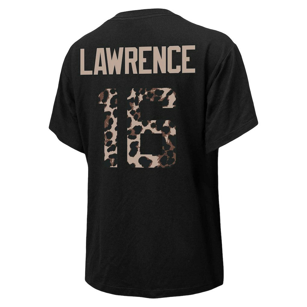 Trevor Lawrence Jacksonville Jaguars Majestic Threads Women's Leopard Player Name & Number T-Shirt - Black discount