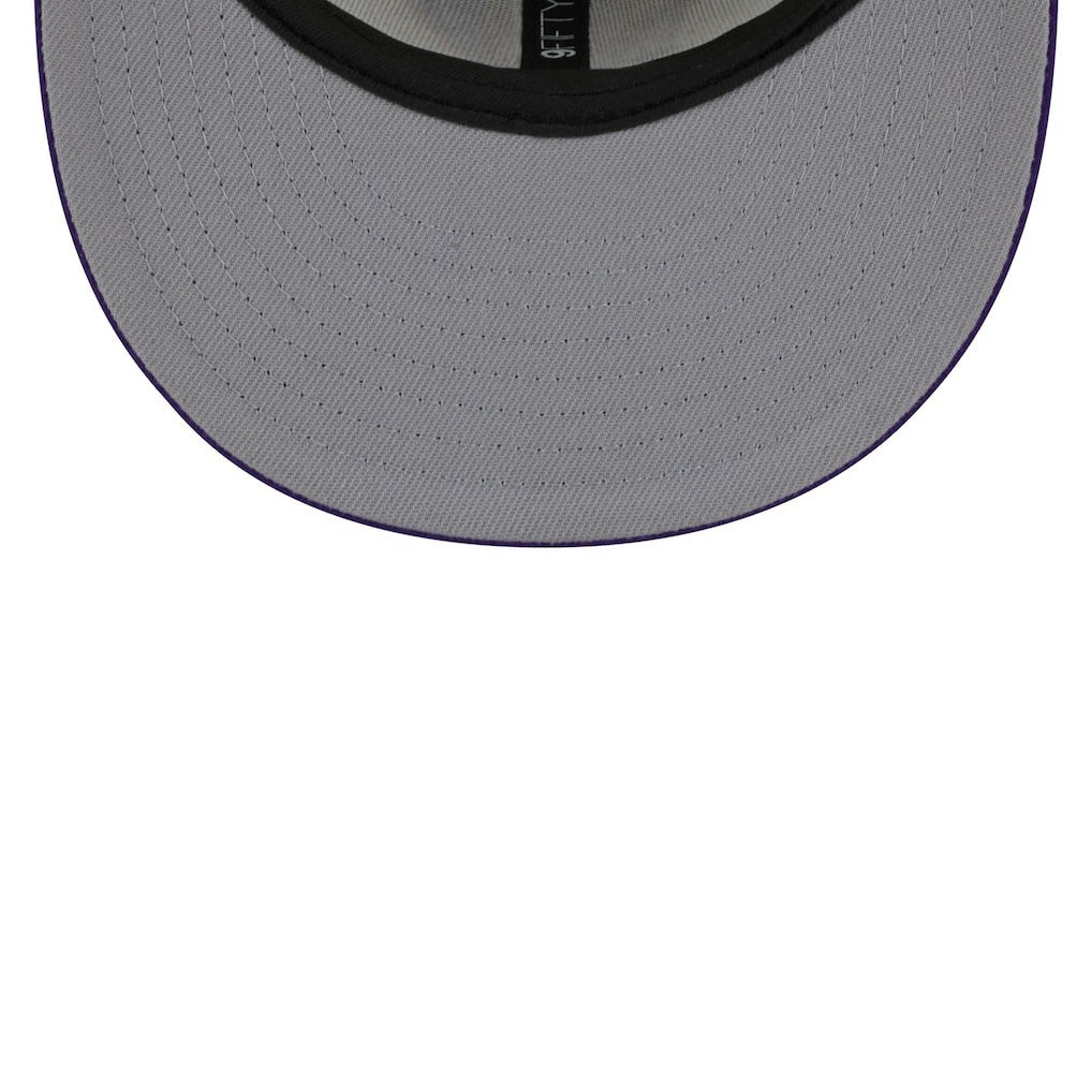Minnesota Vikings New Era City Originals 9FIFTY Snapback Hat - Cream/Purple for sale