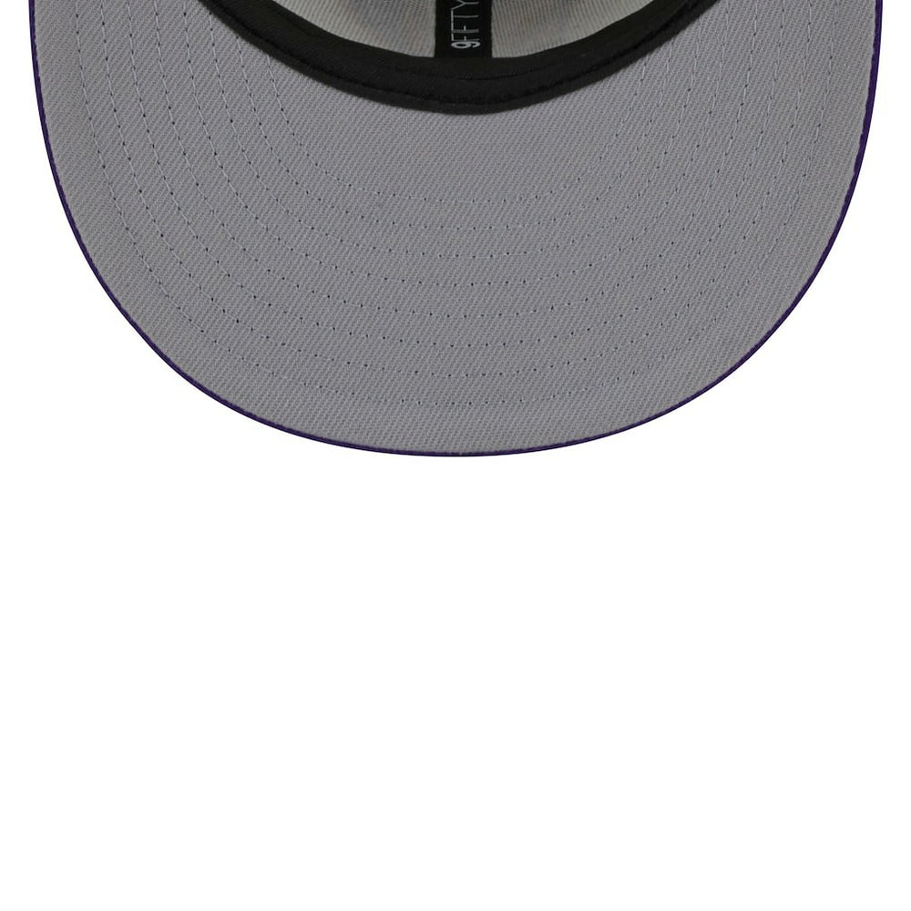 Minnesota Vikings New Era City Originals 9FIFTY Snapback Hat - Cream/Purple for sale