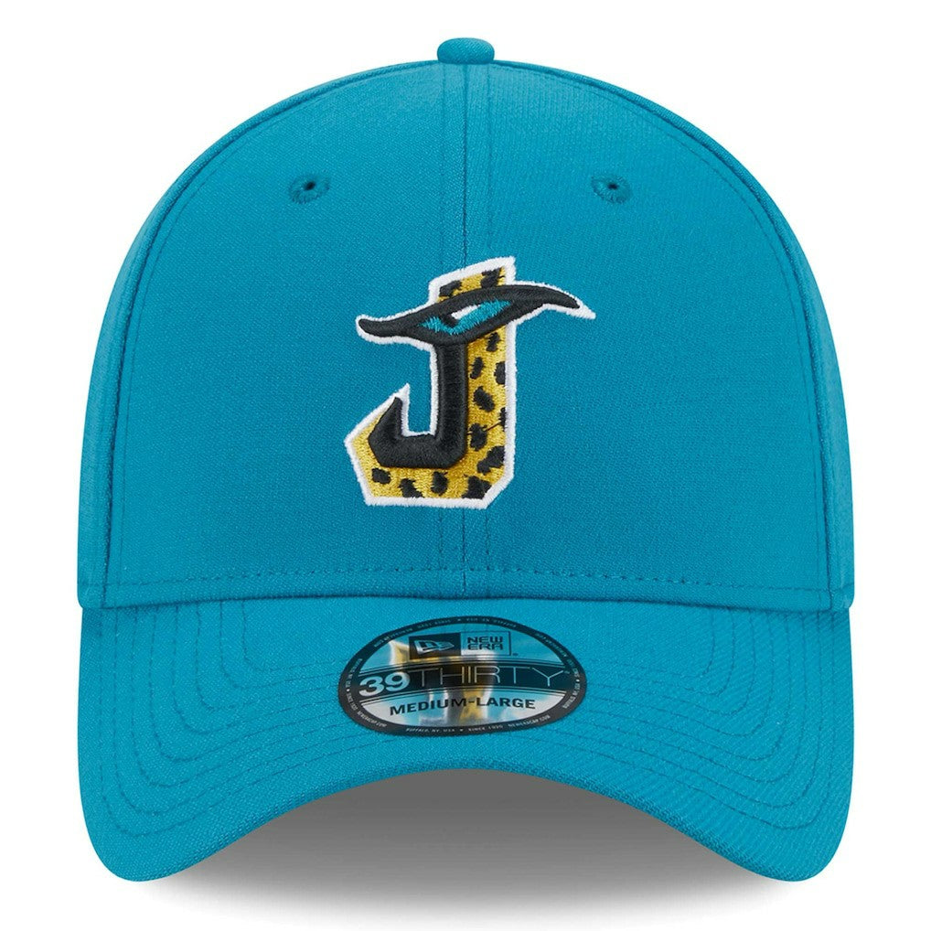 Jacksonville Jaguars New Era City Originals 39THIRTY Flex Hat - Teal on sale