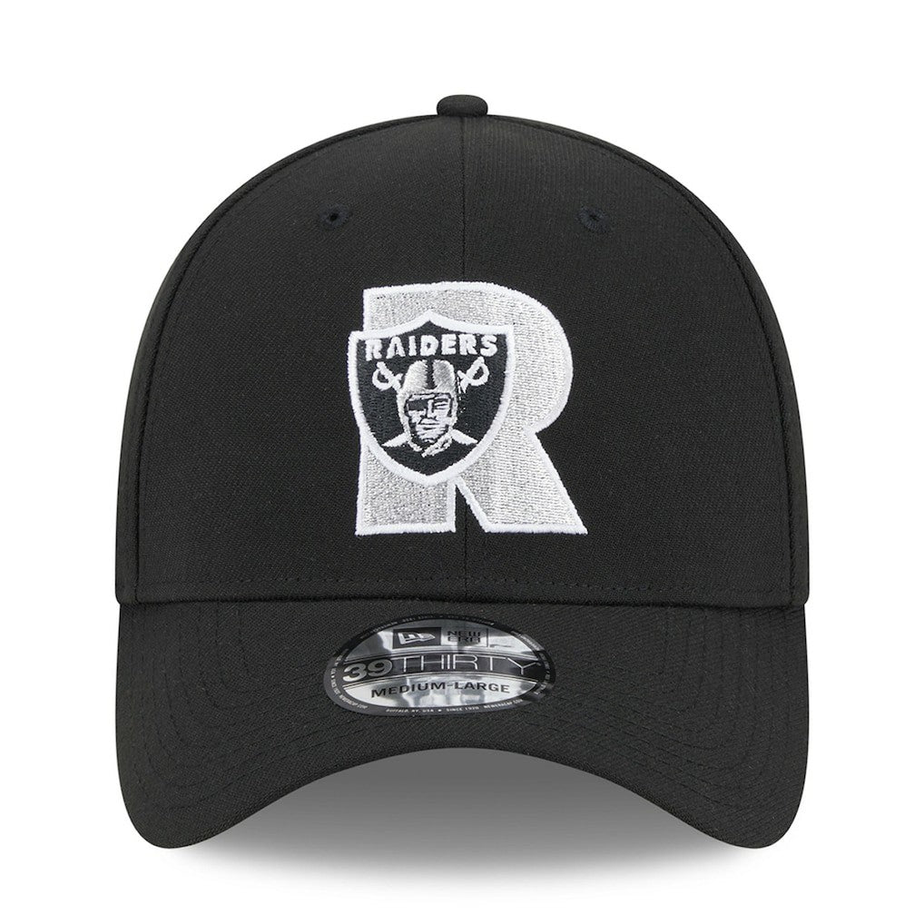 Las Vegas Raiders New Era City Originals 39THIRTY Flex Hat - Black discount