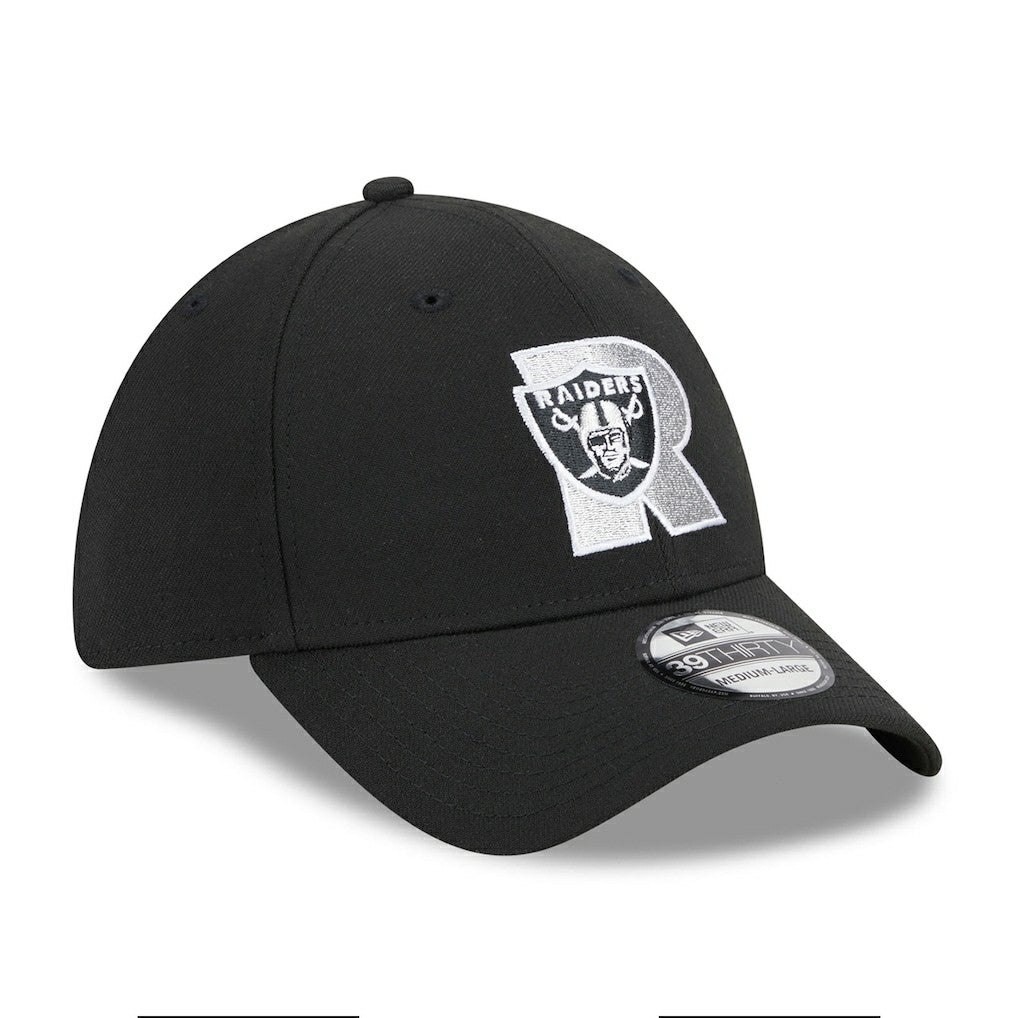 Las Vegas Raiders New Era City Originals 39THIRTY Flex Hat - Black discount