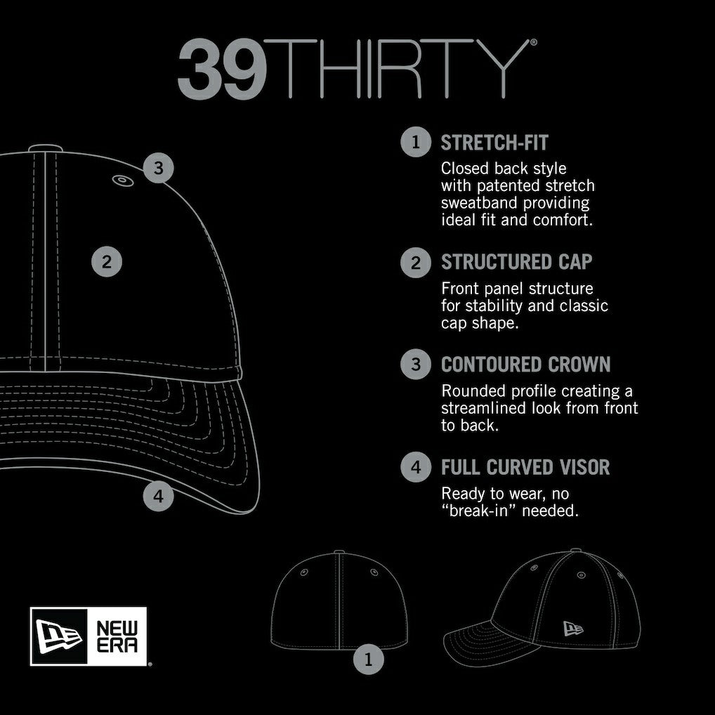 Miami Dolphins New Era City Originals 39THIRTY Flex Hat - Aqua on sale