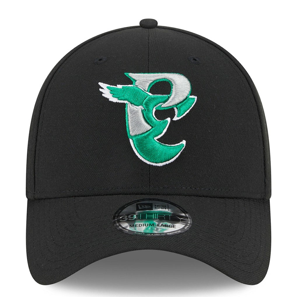 Philadelphia Eagles New Era City Originals 39THIRTY Flex Hat - Black cheap