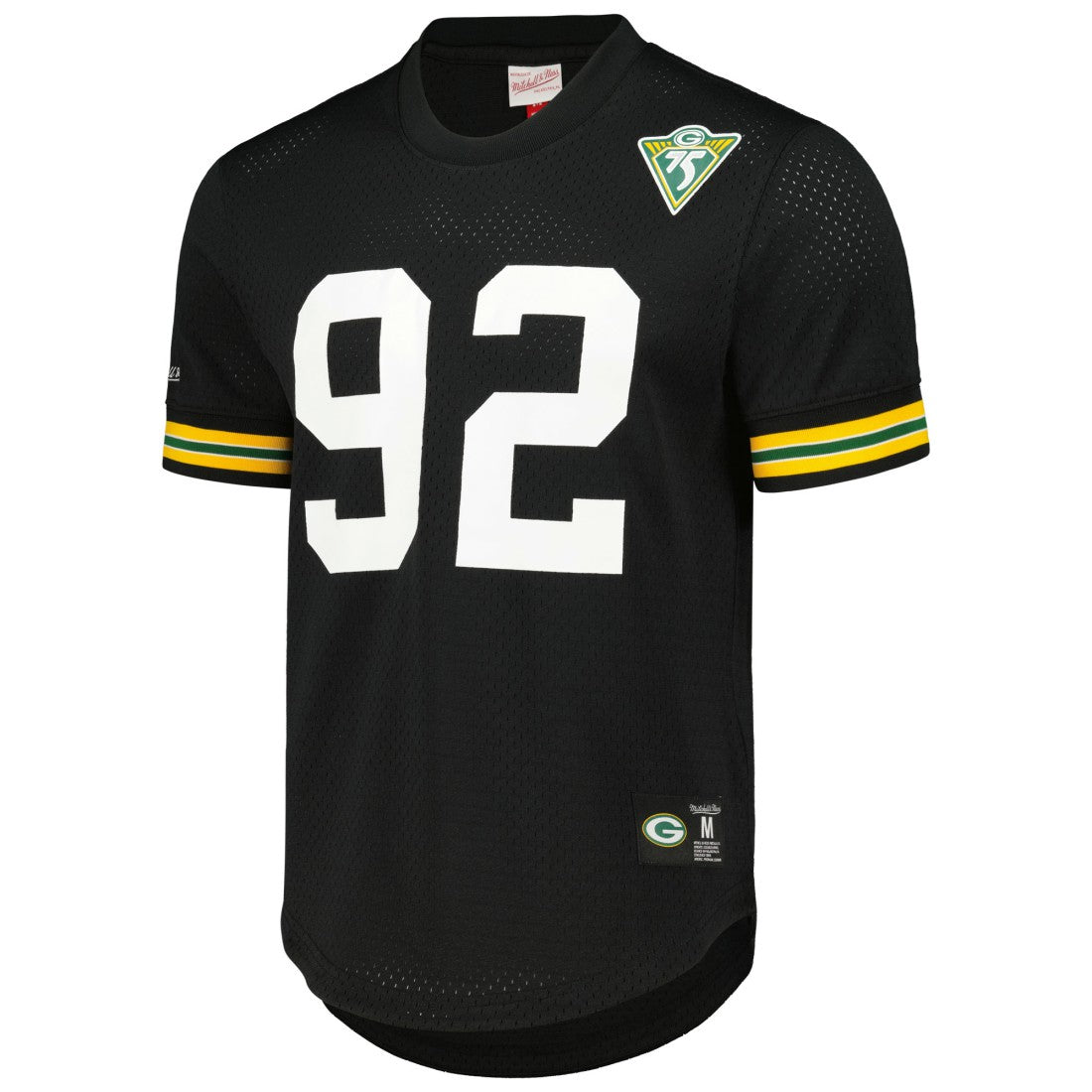 Reggie White Green Bay Packers Retired Player Name and Number Mesh Top - Black discount