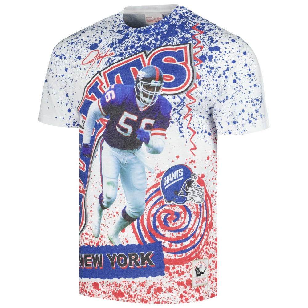 New York Giants Retired Player Name & Number Burst T-Shirt - White cheap