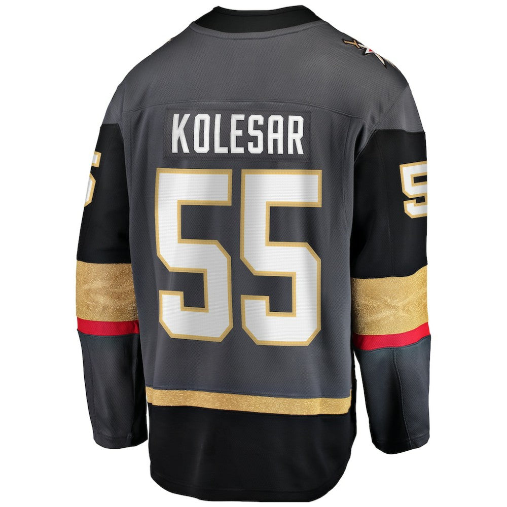 Keegan Kolesar Vegas Golden Knights Fanatics Alternate Breakaway Player Jersey - Gray Jerseys