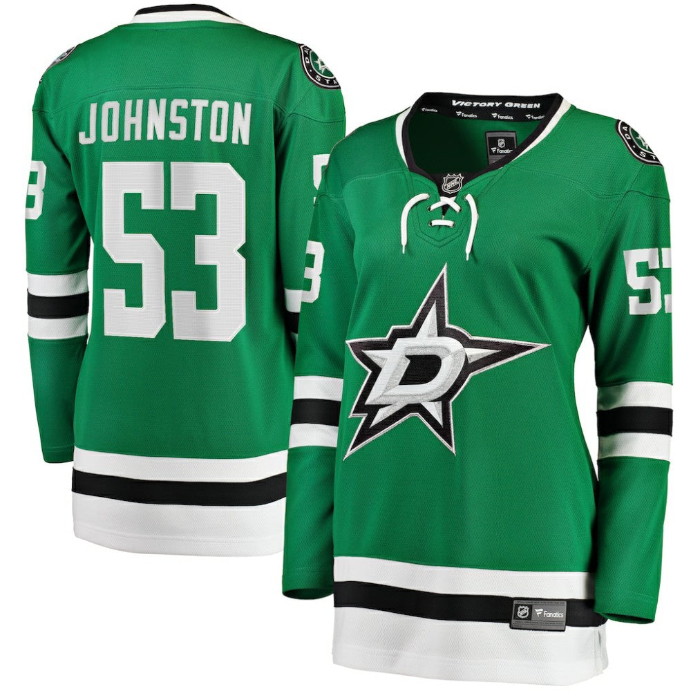 Wyatt Johnston Dallas Stars Fanatics Women's Home Breakaway Player Jersey - Kelly Green Jerseys
