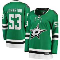 Wyatt Johnston Dallas Stars Fanatics Women's Home Breakaway Player Jersey - Kelly Green Jerseys