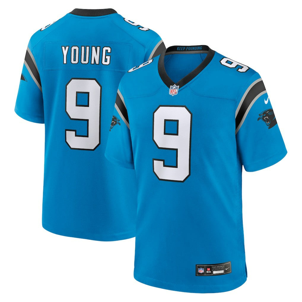 Bryce Young Carolina Panthers Alternate Game Jersey - Blue sale