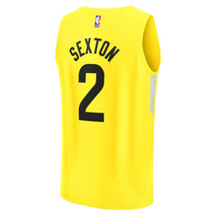 Collin Sexton Utah Jazz Youth Fast Break Player Jersey - Icon Edition - Yellow sale