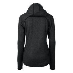 Detroit Lions Cutter & Buck Women's Helmet Logo Mainsail Sweater-Knit Full-Zip Hoodie - Charcoal on sale