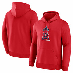 Los Angeles Angels Primary Logo Legacy Hoodie Red