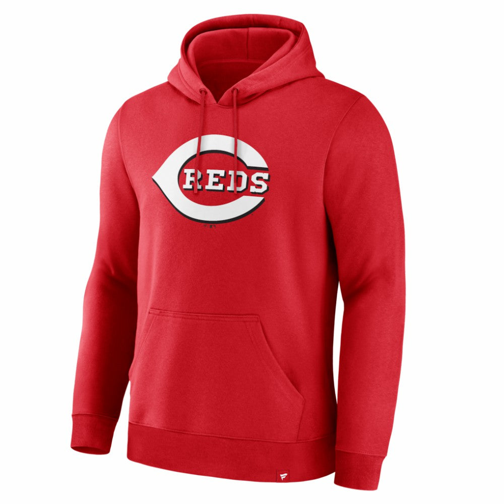 Cincinnati Reds Primary Logo Legacy Hoodie Red