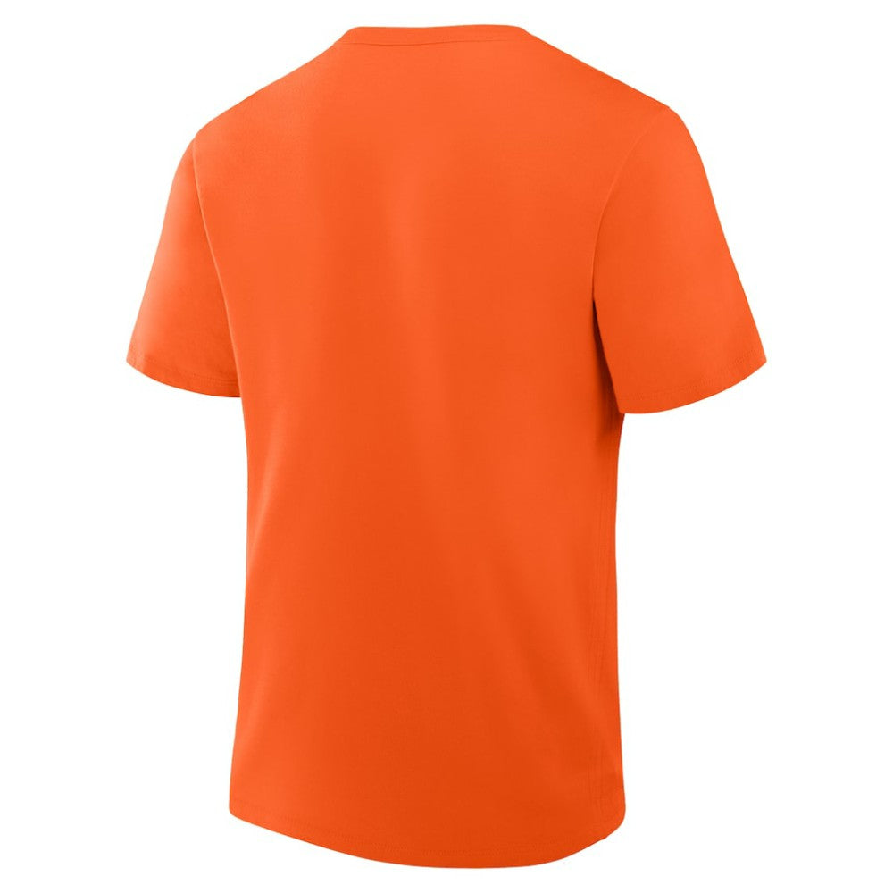 Detroit Tigers Wordmark Legacy T-Shirt Orange