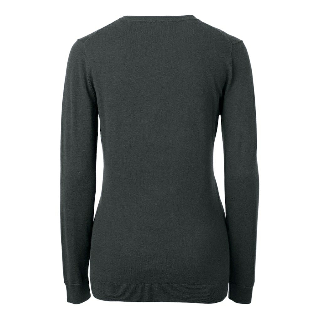 Arizona Cardinals Cutter & Buck Women's Helmet Logo Lakemont Tri-Blend V-Neck Pullover Sweater - Charcoal online