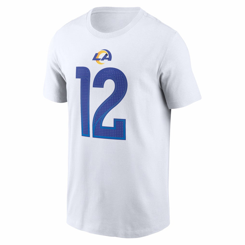 Puka Nacua Los Angeles Rams Player Name & Number T-Shirt - White on sale