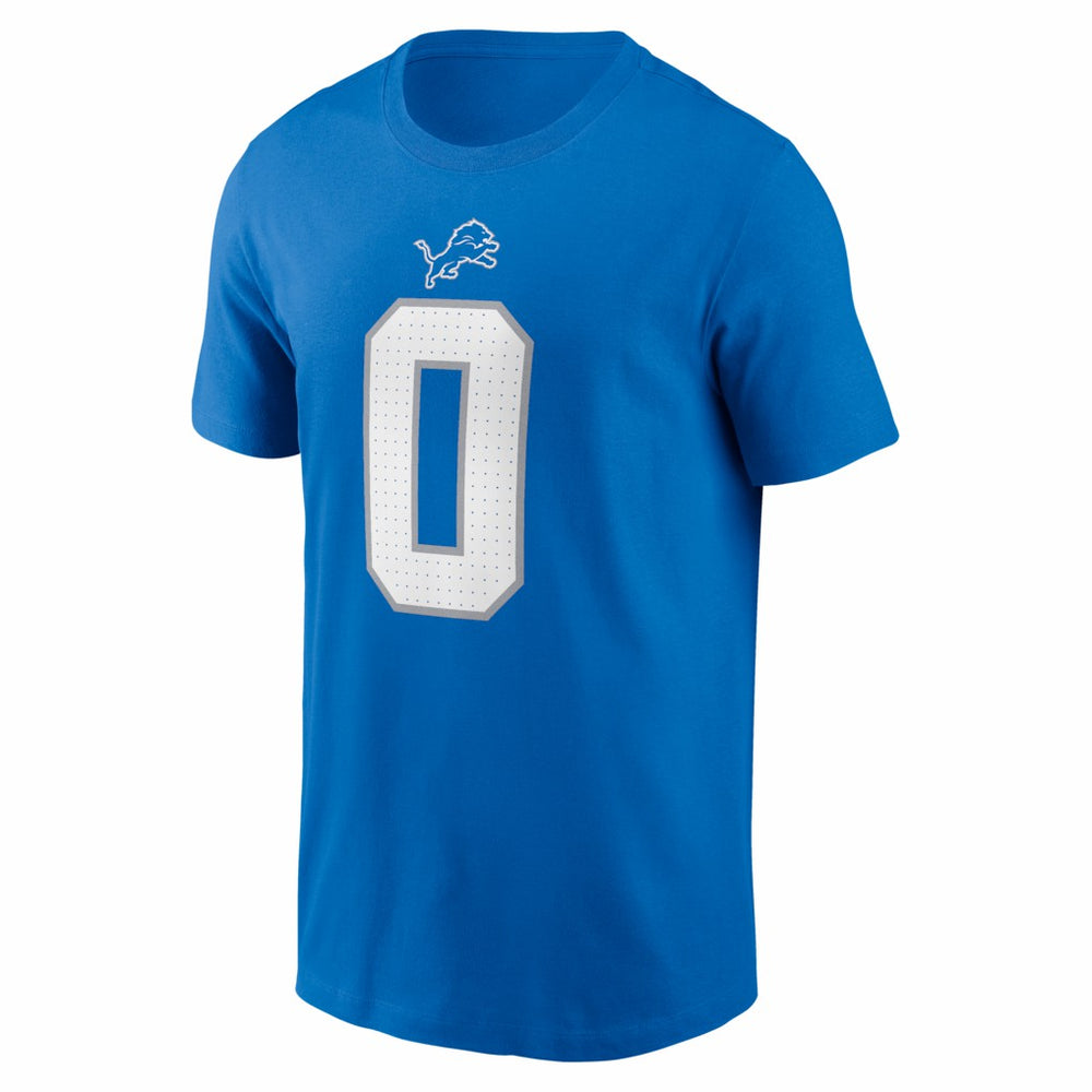 Jahmyr Gibbs Detroit Lions Name & Number T-Shirt - Blue sale