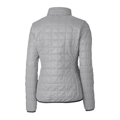 Baltimore Ravens Cutter & Buck Women's Helmet Logo Rainier PrimaLoft Eco Insulated Full-Zip Puffer Jacket - Gray on sale