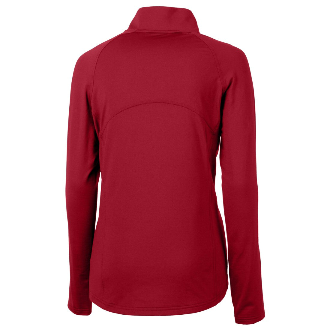 Houston Texans Cutter & Buck Women's Helmet Logo Adapt Eco Knit Stretch Recycled Half-Zip Pullover Top - Red on sale