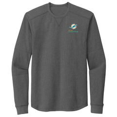 Miami Dolphins Dunbrooke Cavalier Thermal Long Sleeve T-Shirt - Heather Gray discount