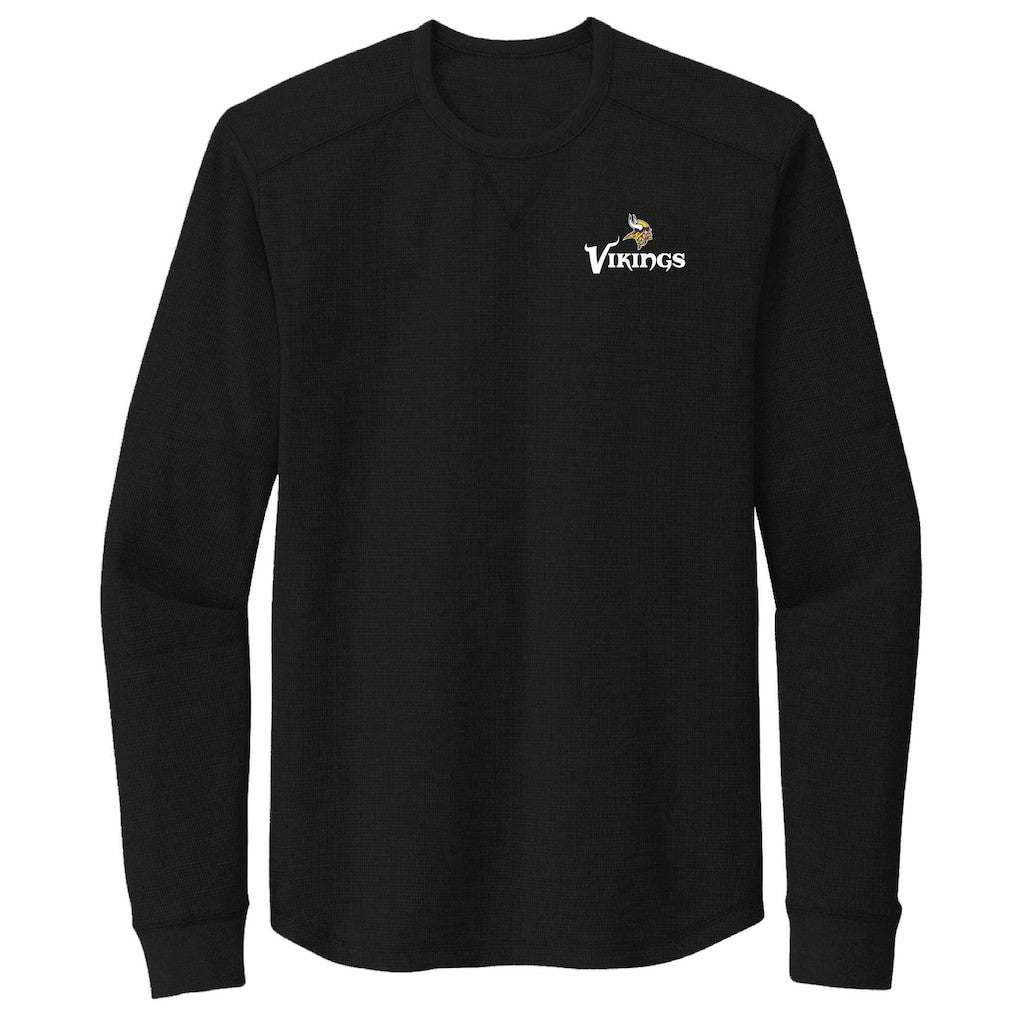 Minnesota Vikings Dunbrooke Cavalier Thermal Long Sleeve T-Shirt - Black on sale