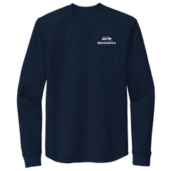 Seattle Seahawks Dunbrooke Cavalier Thermal Long Sleeve T-Shirt - Navy discount