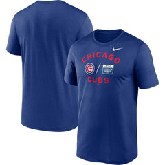 Chicago Cubs 2023 MLB World Tour: London Series Legend Performance T-Shirt Royal