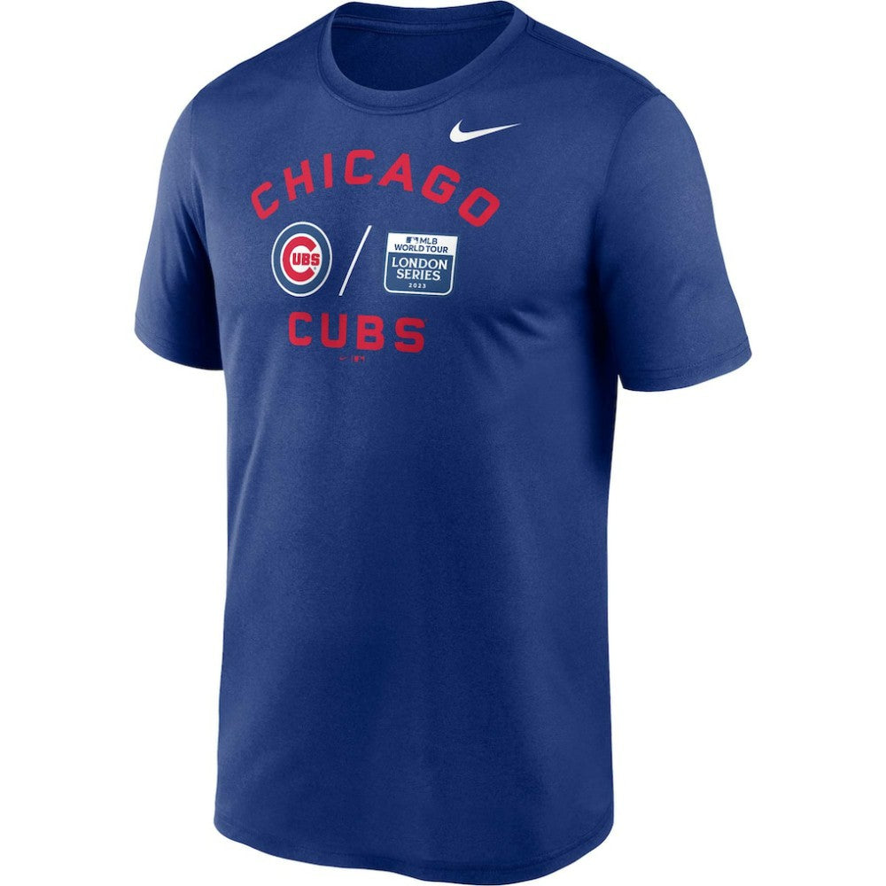 Chicago Cubs 2023 MLB World Tour: London Series Legend Performance T-Shirt Royal