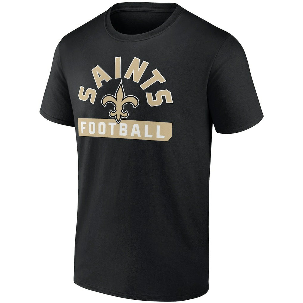 New Orleans Saints Two-Pack 2023 Schedule T-Shirt Combo Set - Black/White on sale