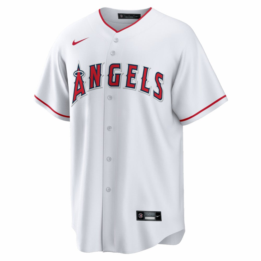 Nolan Ryan Los Angeles Angels Home Retired Player Replica Jersey White