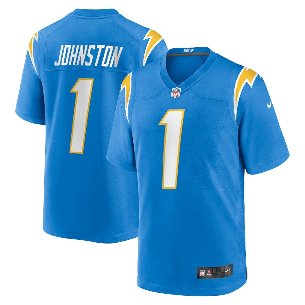 Quentin Johnston Los Angeles Chargers Game Player Jersey - Powder Blue on sale