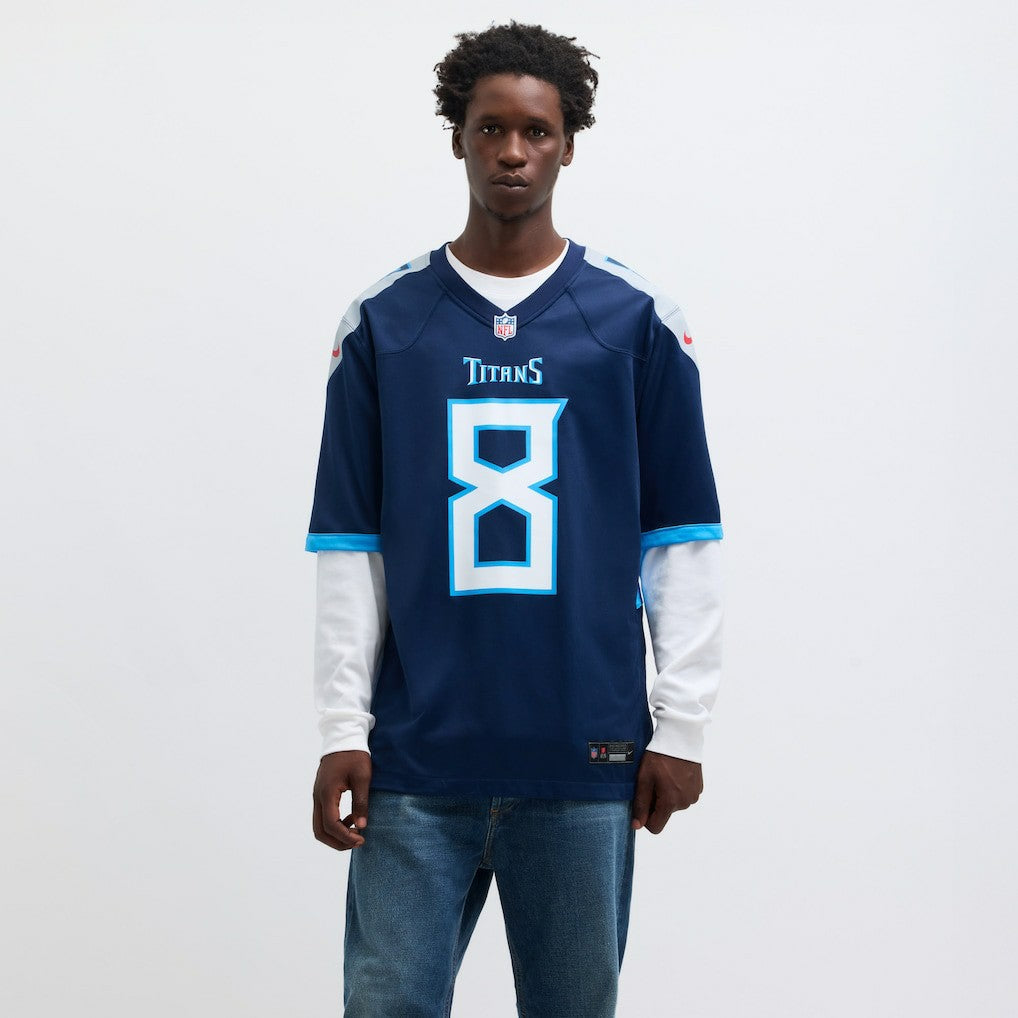 Will Levis Tennessee Titans Game Jersey - Navy cheap