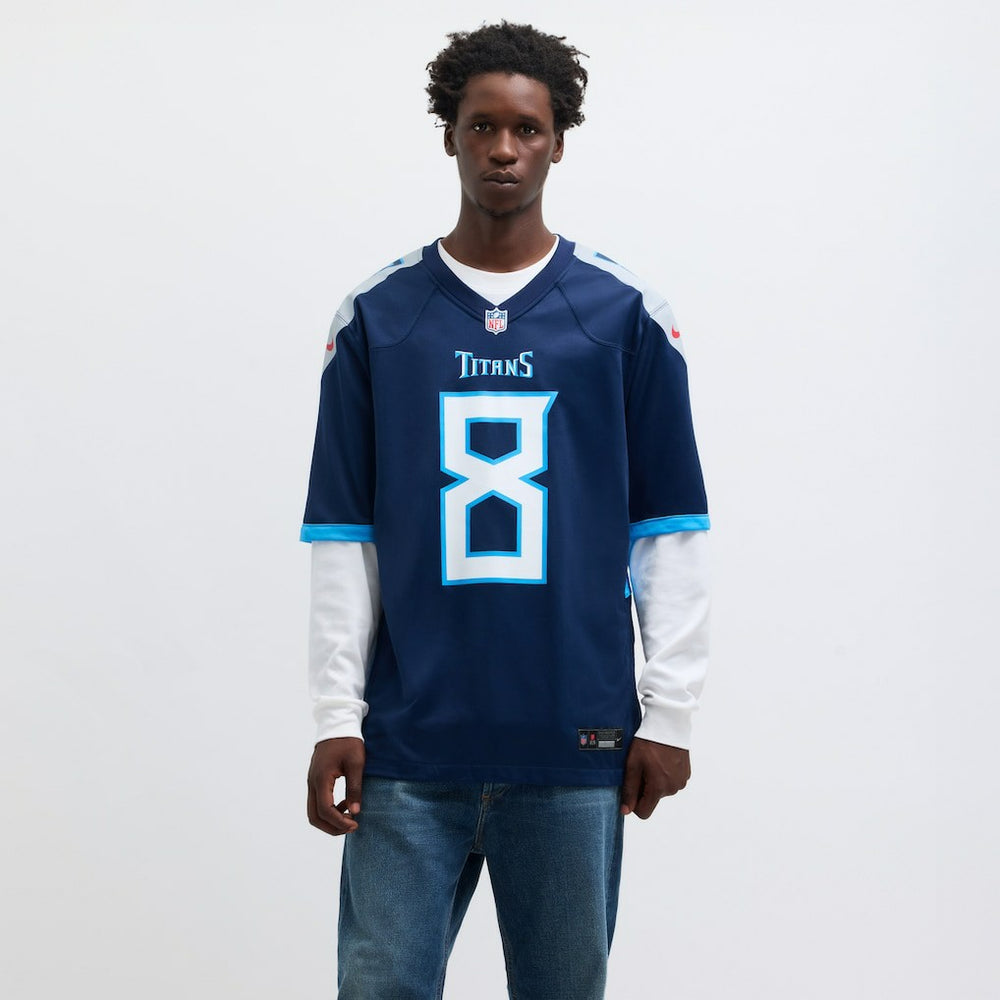 Will Levis Tennessee Titans Game Jersey - Navy cheap