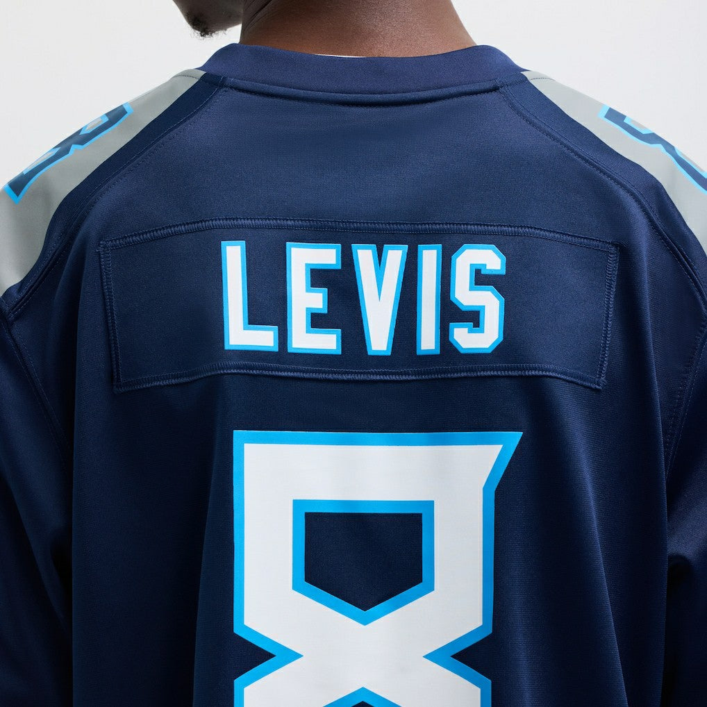 Will Levis Tennessee Titans Game Jersey - Navy cheap
