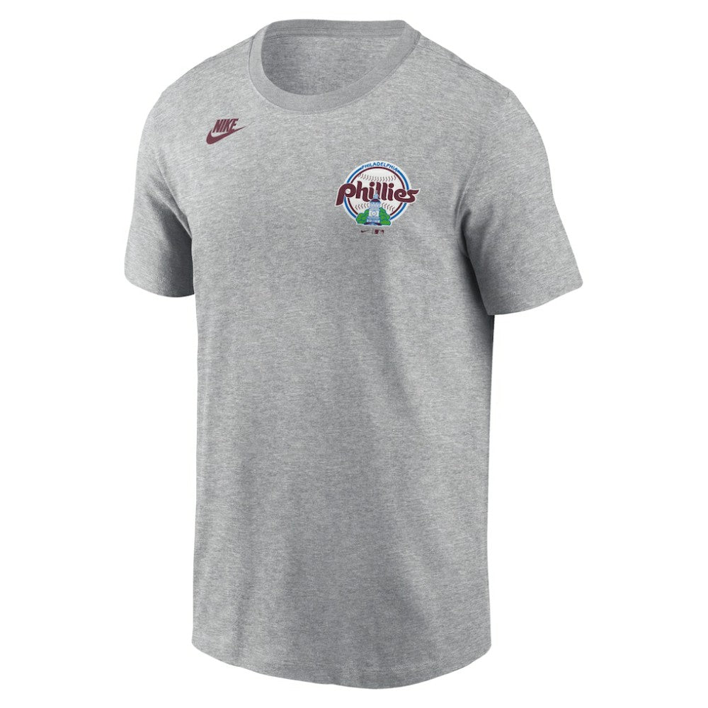 Philadelphia Phillies Cooperstown Collection T-Shirt Heather Gray