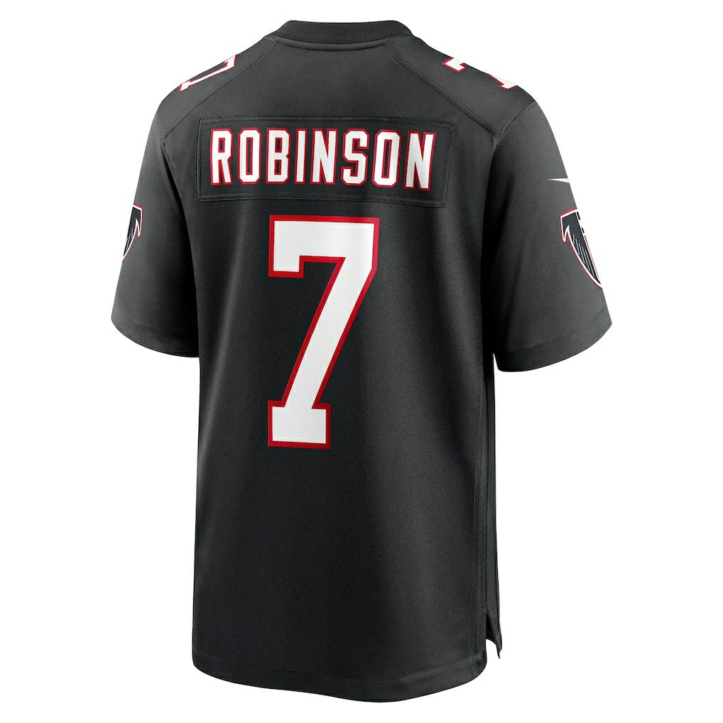 Bijan Robinson Atlanta Falcons Throwback Game Jersey - Black sale
