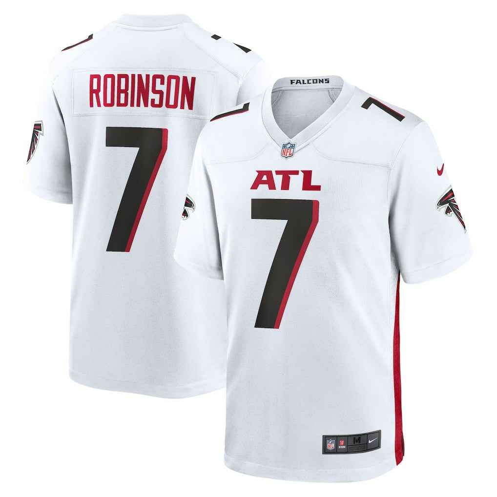 Bijan Robinson Atlanta Falcons Game Jersey - White online