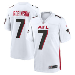 Bijan Robinson Atlanta Falcons Game Jersey - White online