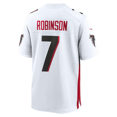 Bijan Robinson Atlanta Falcons Game Jersey - White online