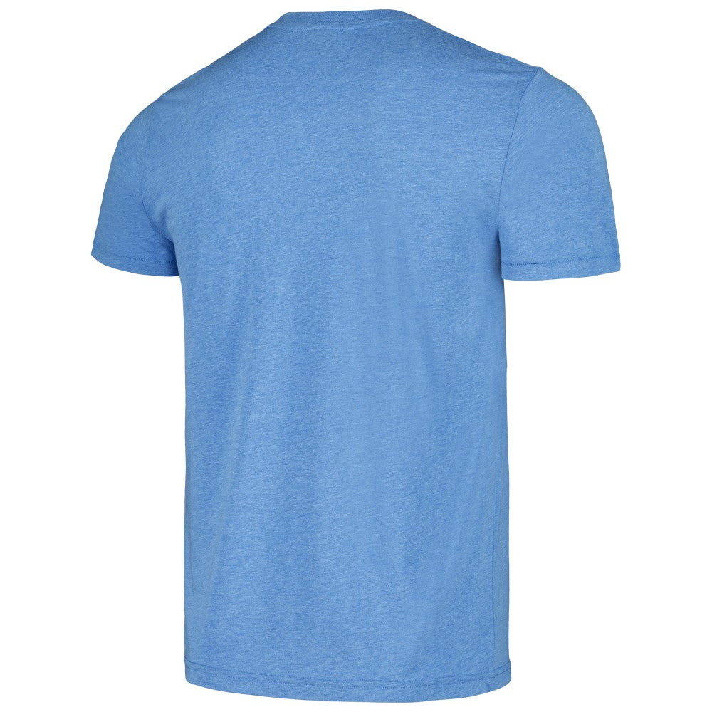 Minnesota Twins Homage Land of 10,000 Lakes Hyper Local Tri-Blend T-Shirt Light Blue