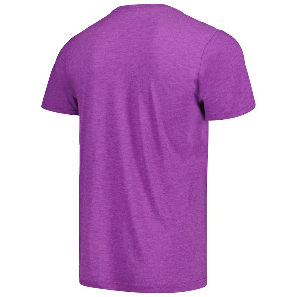 Colorado Rockies Homage Doodle Collection Blake St. Bombers Tri-Blend T-Shirt Purple