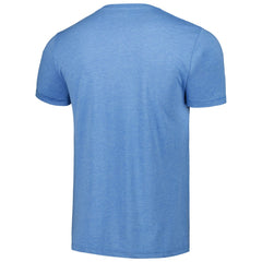 Kansas City Royals Homage Doodle Collection Forever Royal Tri-Blend T-Shirt Light Blue