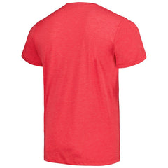 Los Angeles Angels Homage Doodle Collection It's Rally Time Tri-Blend T-Shirt Red