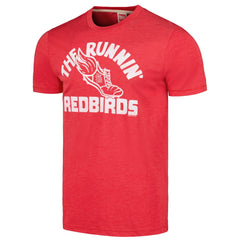 St. Louis Cardinals Homage Doodle Collection The Runnin' Redbirds Tri-Blend T-Shirt Red