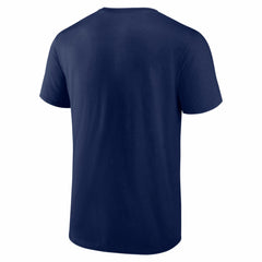 Tampa Bay Rays Logo Athletic Official Logo T-Shirt Navy